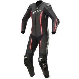 Alpinestars Stella Missile V2 1 Piece Ladies Suit - Black/Diva Pink/Slate