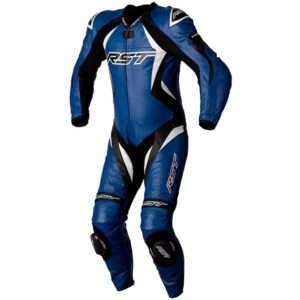 RST Tractech Evo 4 CE One Piece Leather Suit - Blue/Black/White