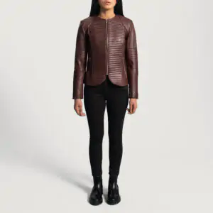 Nexi Quilted Leather Jacket